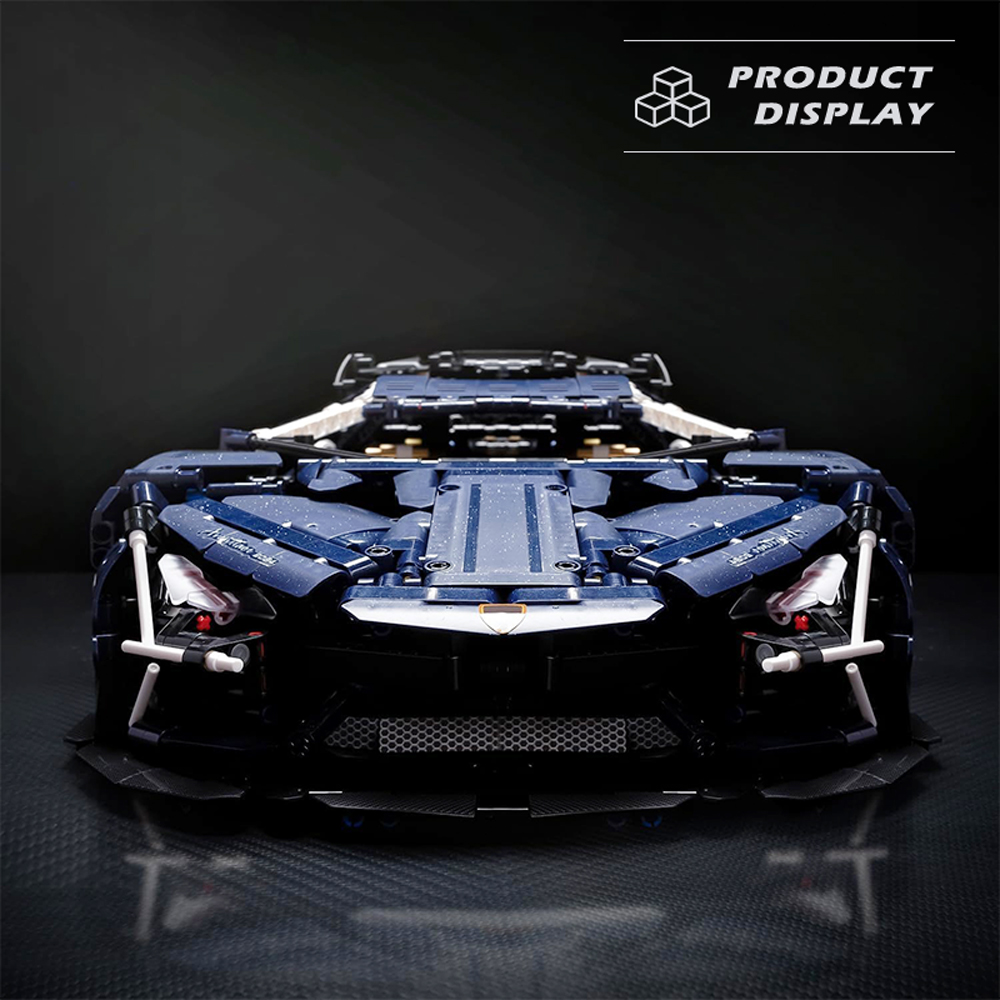 Lego Set Technic - Blocos de construção de carro esportivo