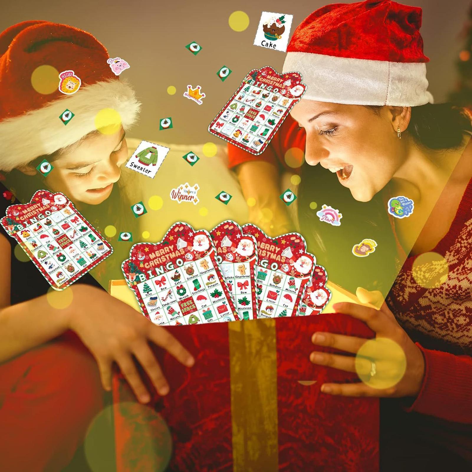 Board Game Festival - Cartões de bingo de natal para