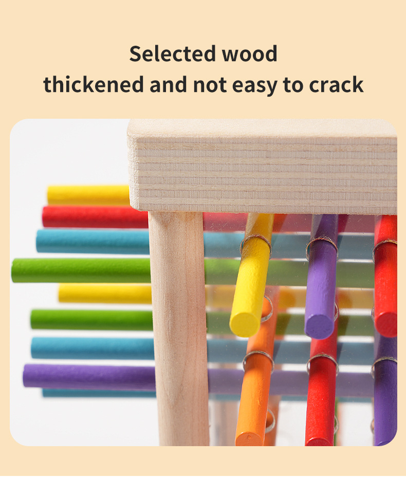 Dice Tower Wooden - Brinquedo Educativo - Jogo de Mesa