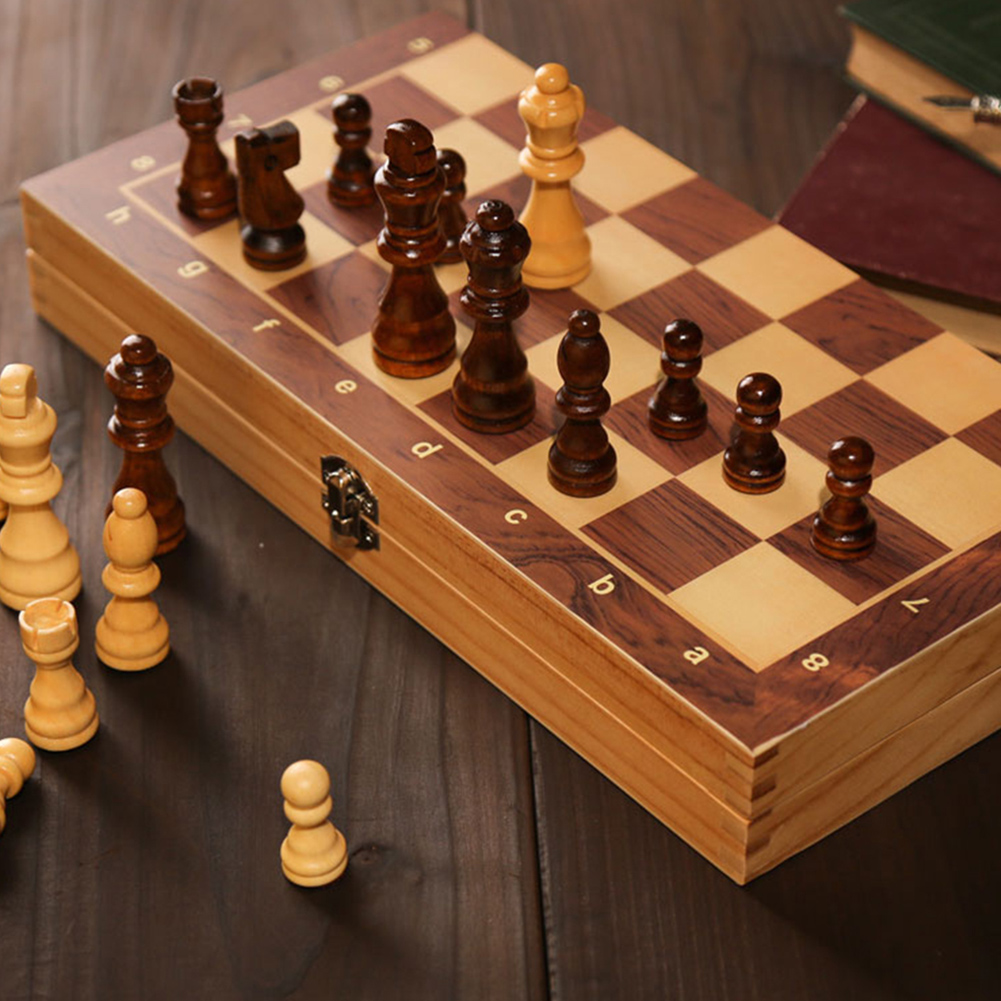 Board Game Quacks - Tabuleiro de Xadrez Grande 29x29cm para