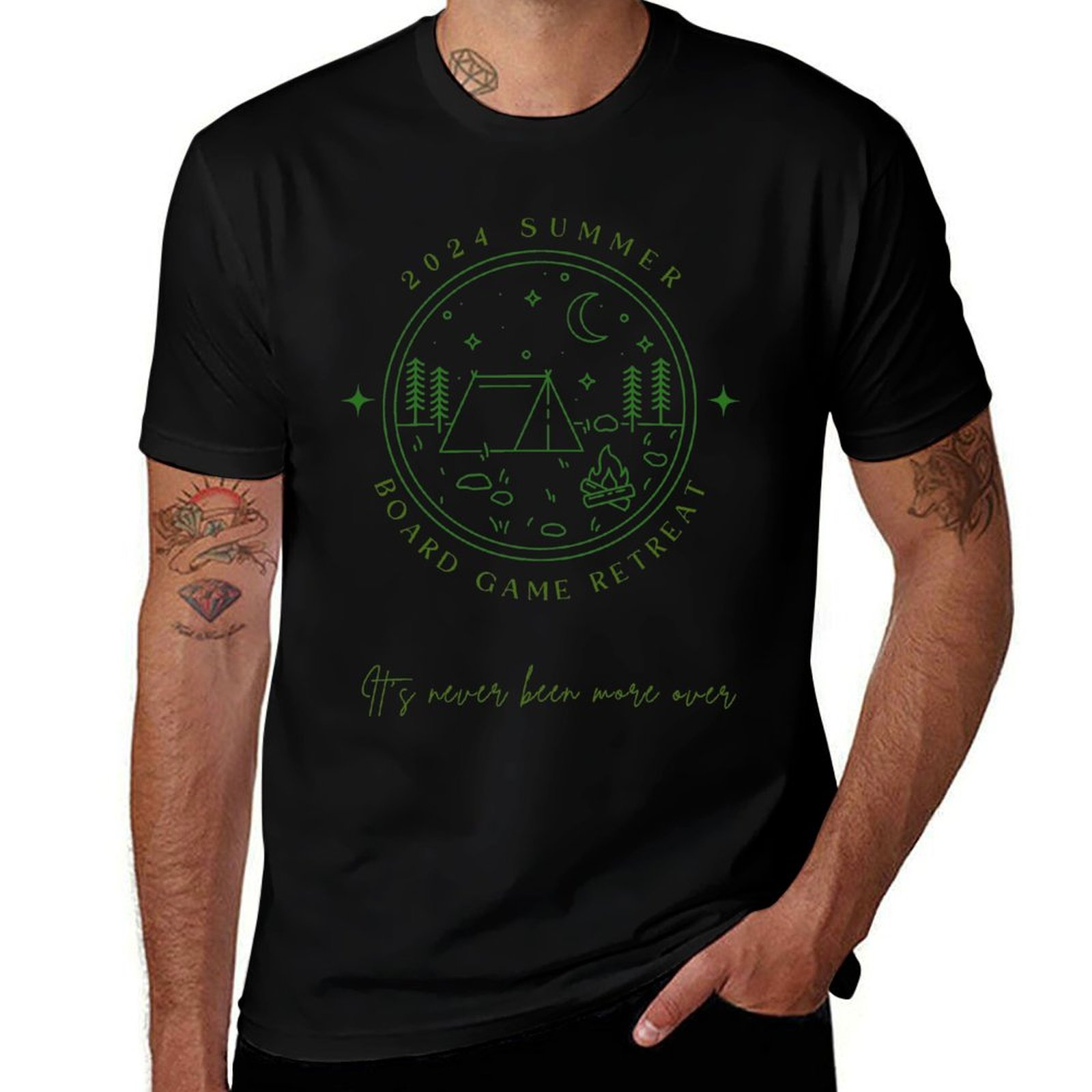 Board Game Festival - Camiseta Festiva Simples para o Retiro