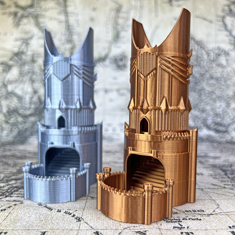 Dice Tower Wooden - 1 Pçs/set DND Torre de Dados