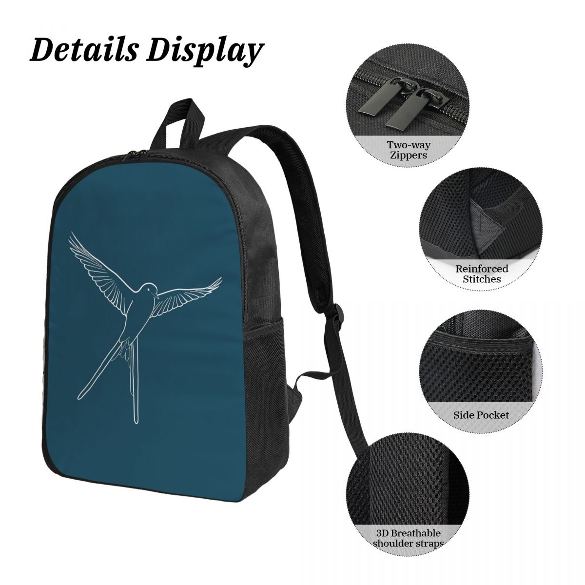 Mochila Escolar Infantil com E - Board Game Wingspan avaliação e preço