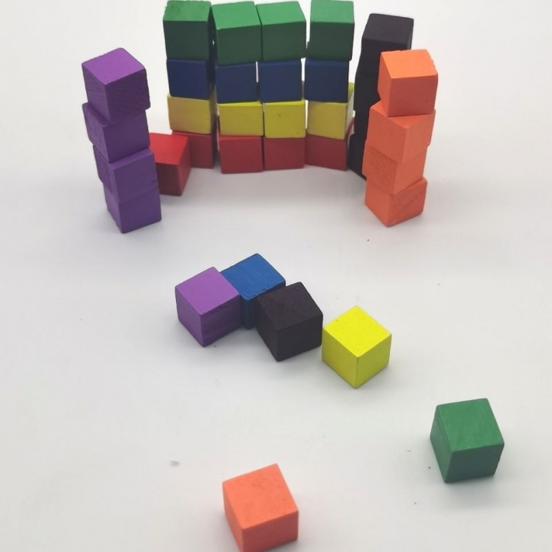 100 unidades/lotes 10mm cubos  - Dice Tower Wooden avaliação e preço