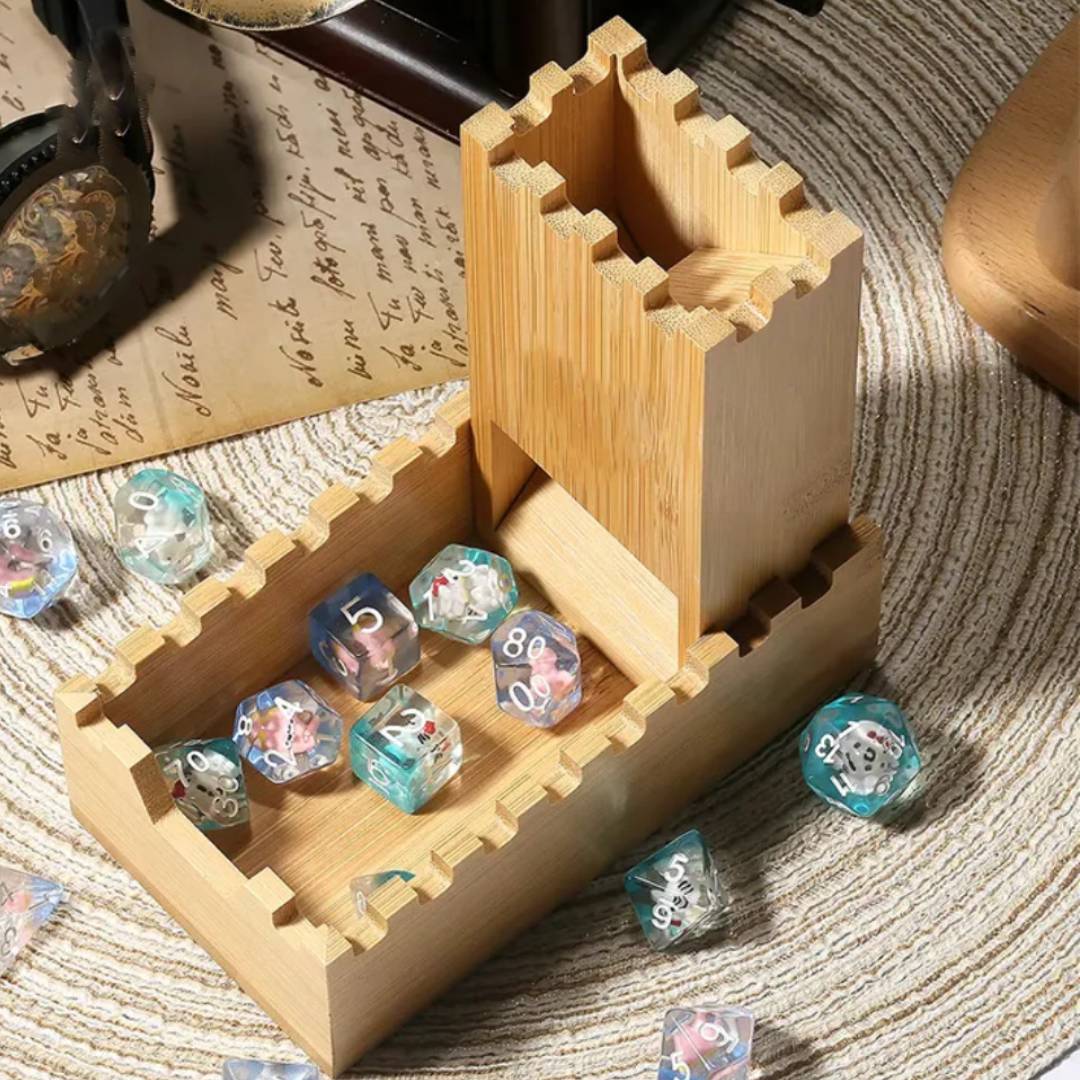 Torre de dados de madeira dobr - Dice Tower Wooden avaliação e preço