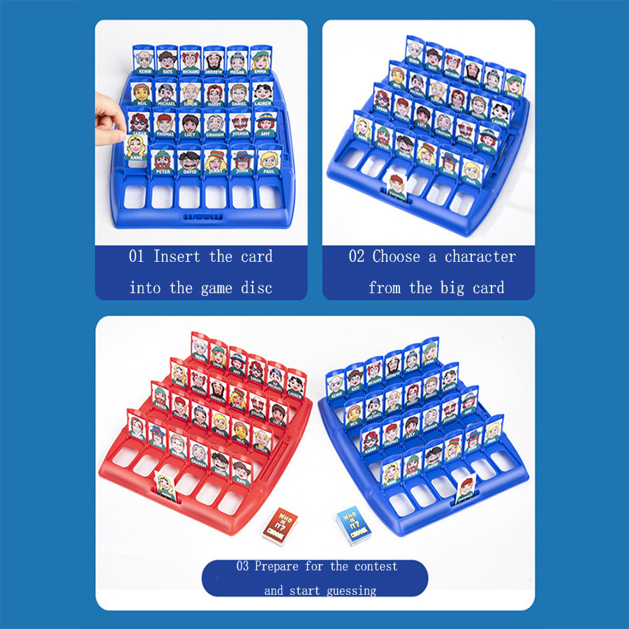 Adivinhe Quem Sou Eu - Jogo de - Board Game Guess Who avaliação e preço