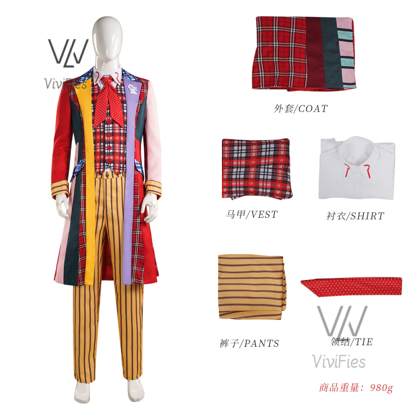 Doctor Colin Baker Cosplay Cas - Board Game Guess Who avaliação e preço
