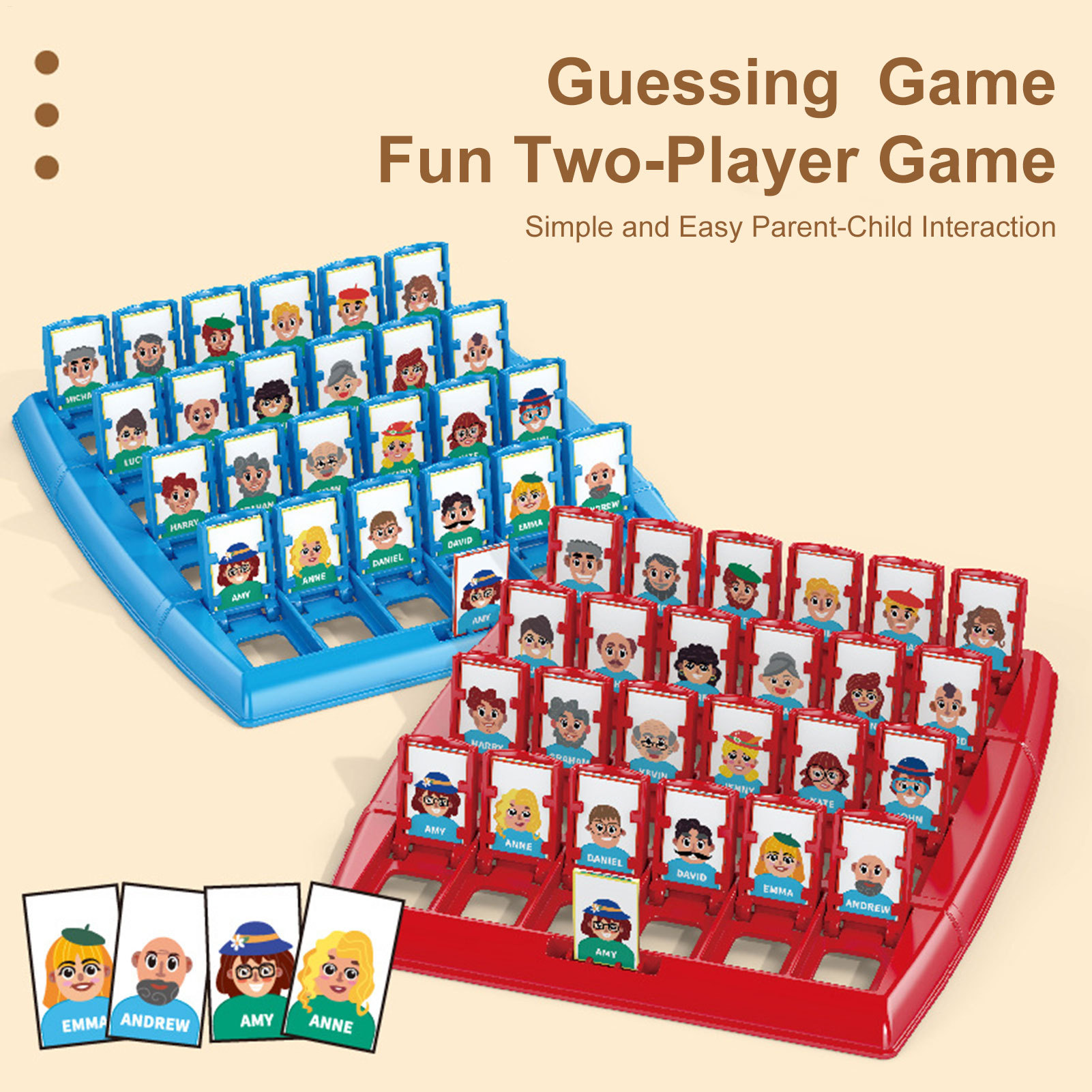 Brinquedo educacional de dois  - Board Game Guess Who avaliação e preço