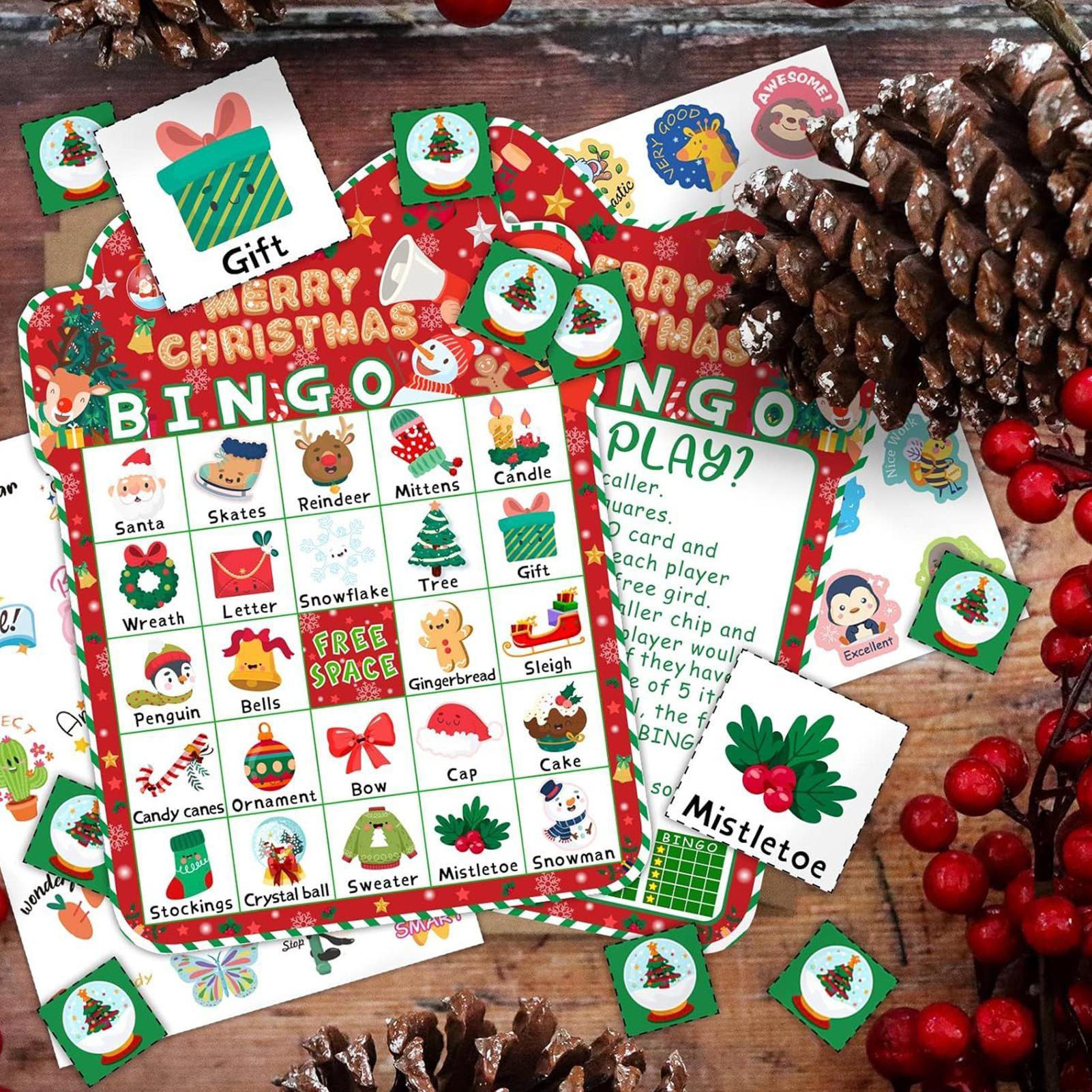 Cartões de bingo de natal para - Board Game Festival avaliação e preço