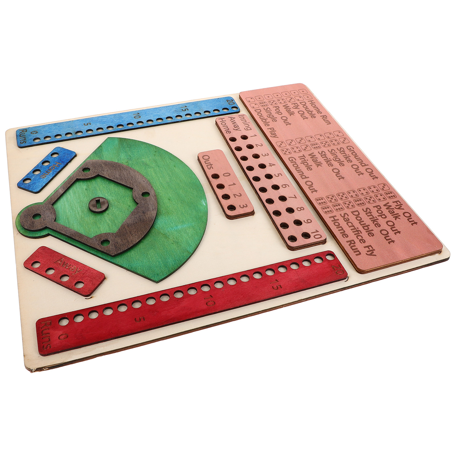 Jogo de Beisebol de Madeira Co - Board Game Festival avaliação e preço