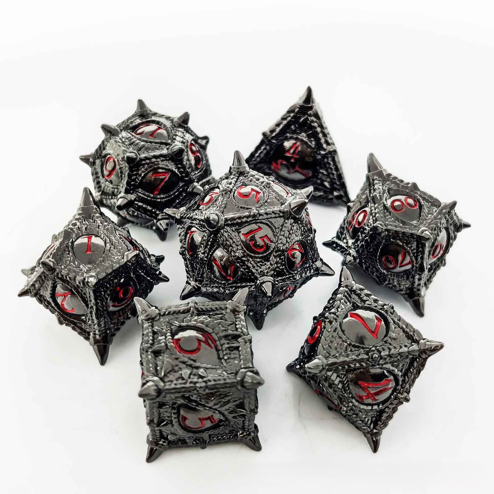 Conjunto de Dados Metálicos D& - Dice Tower Wooden avaliação e preço