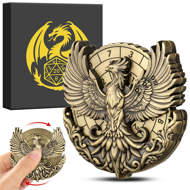 Roda de Dados Metálica Phoenix - Dice Tower Wooden avaliação e preço