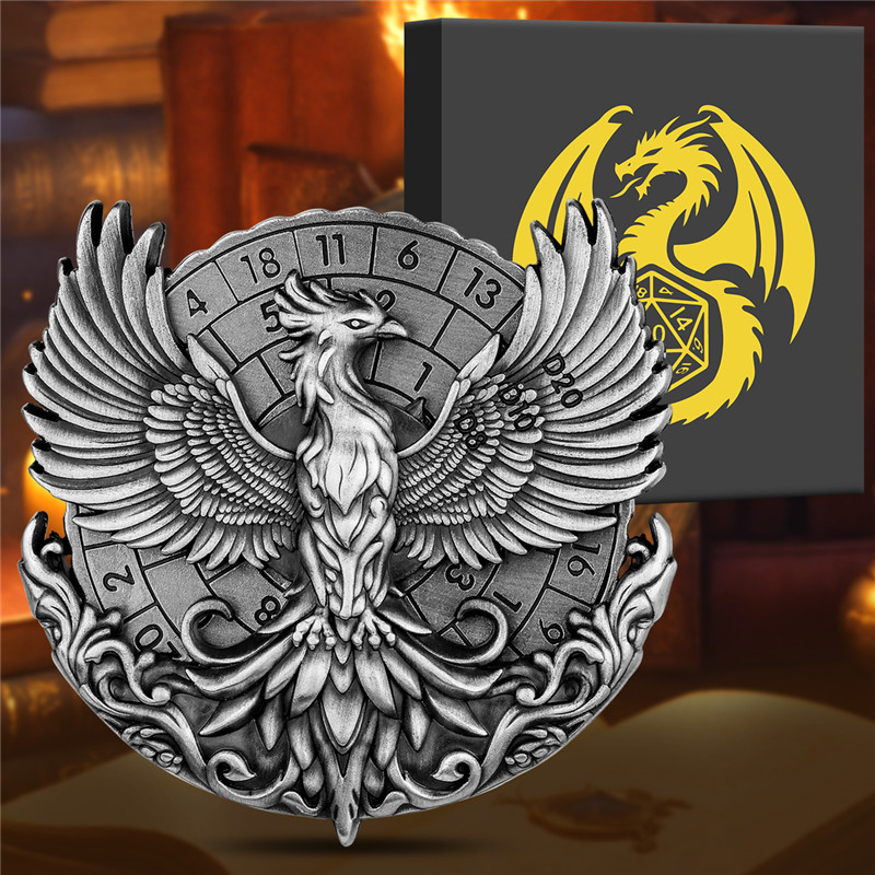 Roda de Dados Metálica Phoenix - Dice Tower Wooden avaliação e preço