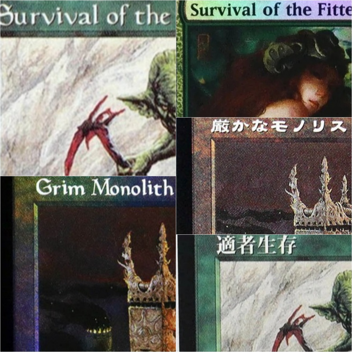 Cartas Proxy TCG Grim Monolith - Board Game Survive The Island avaliação e preço