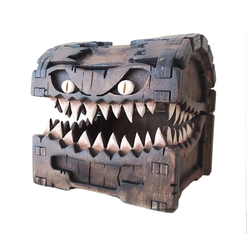 Mimic Chest para Dungeons and  - Dice Tower Wooden avaliação e preço