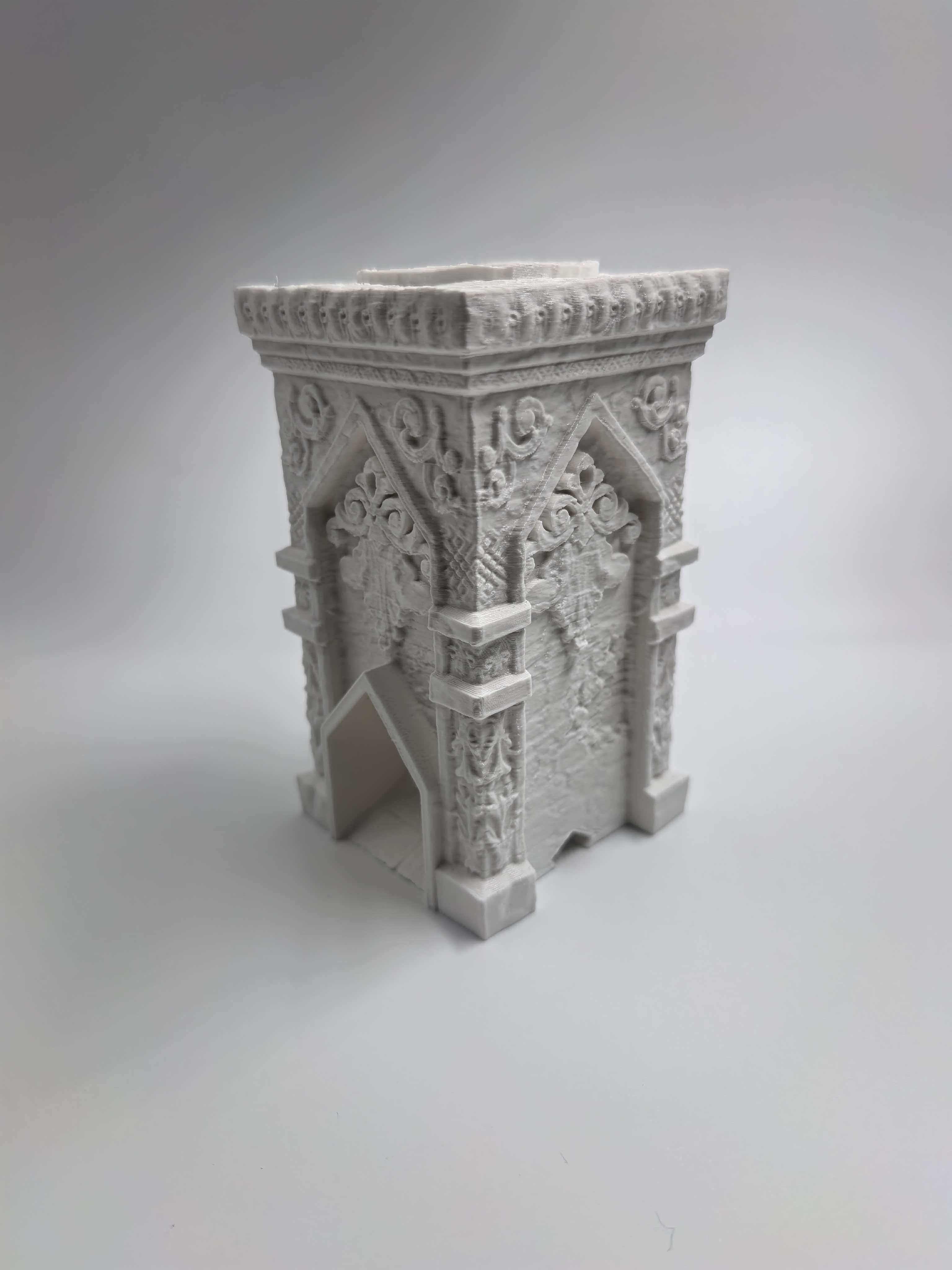 Mini torre de dados portátil,  - Dice Tower Wooden avaliação e preço