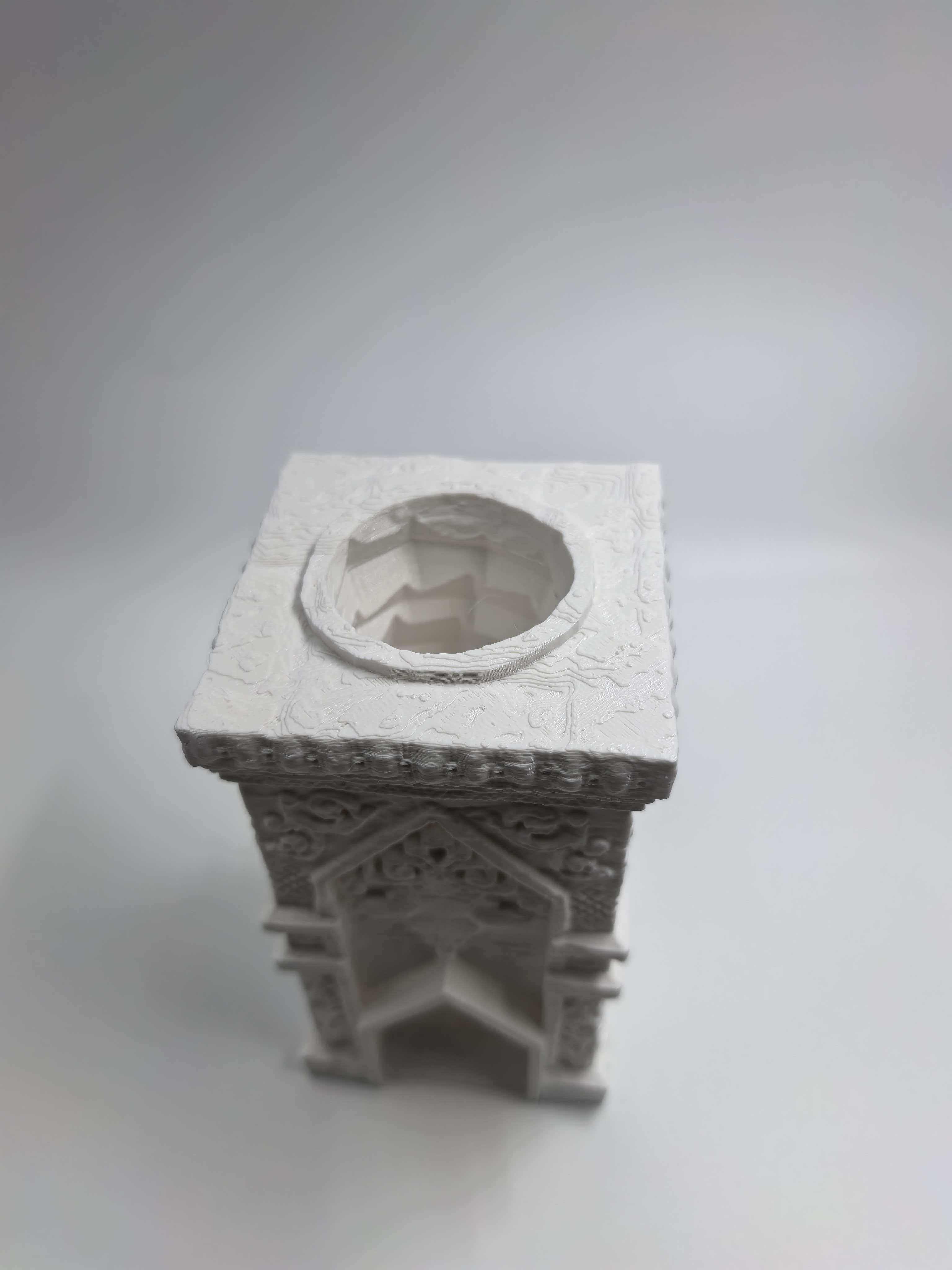 Mini torre de dados portátil,  - Dice Tower Wooden avaliação e preço