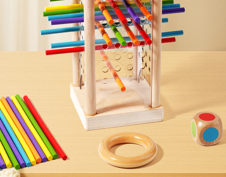 Brinquedo Educativo - Jogo de  - Dice Tower Wooden avaliação e preço
