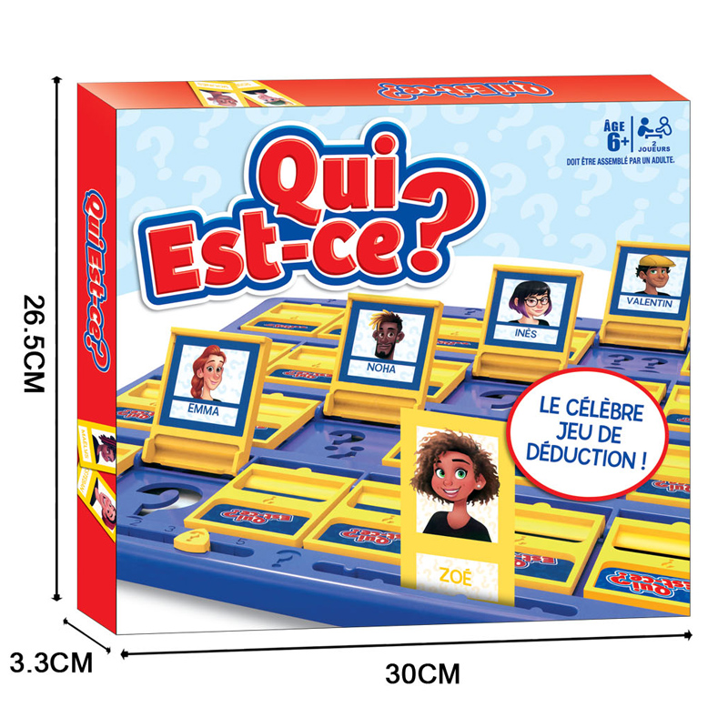 Jogo de Tabuleiro Francês Adiv - Board Game Guess Who avaliação e preço