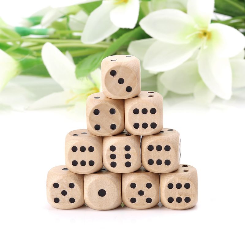 10 pçs dados 6 lados d6 enfren - Dice Tower Wooden avaliação e preço