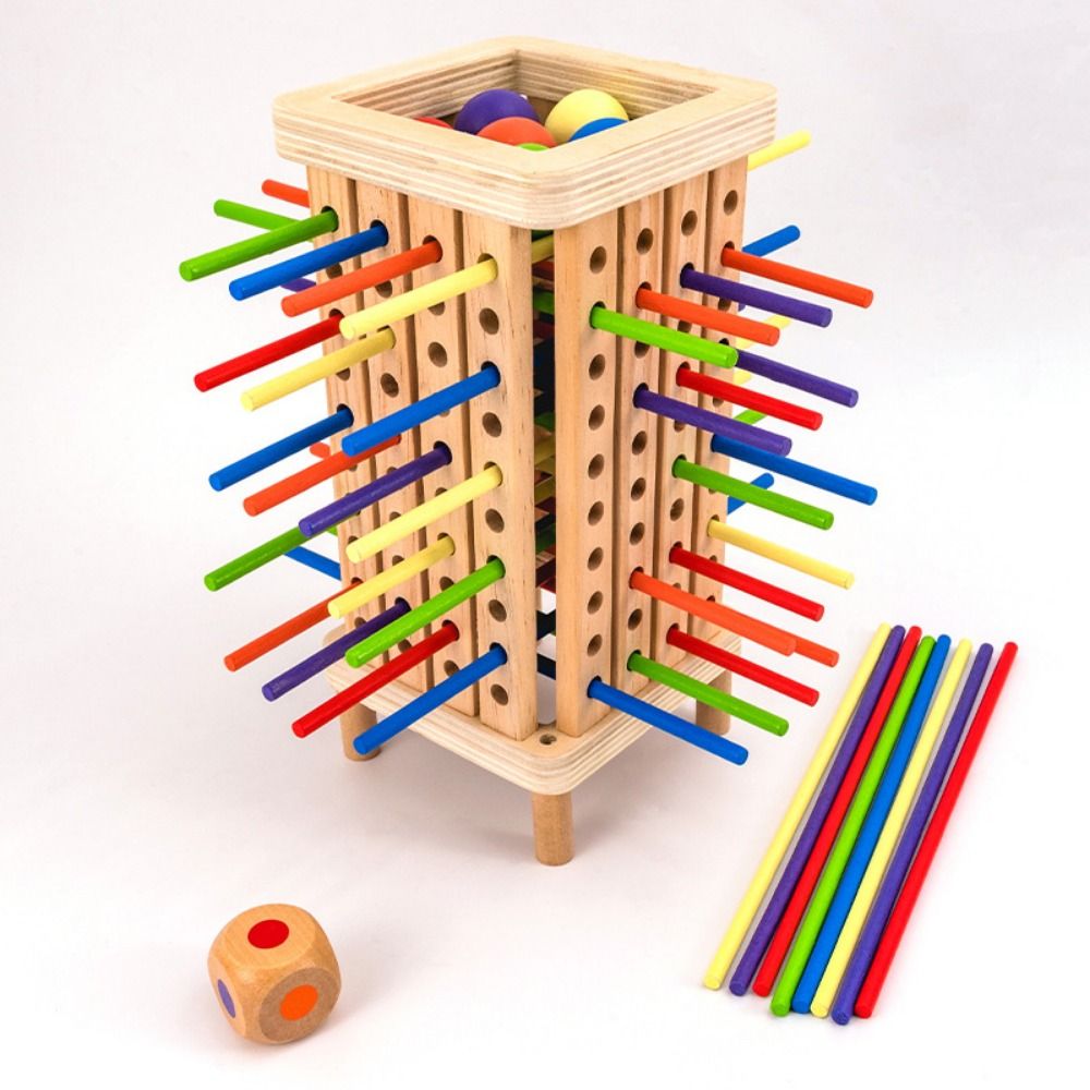 Jogo Educacional de Torre de B - Dice Tower Wooden avaliação e preço